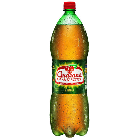 Guaraná Antarctica Brazilian Soda – Original Flavor (12 fl oz Can or 2 L Bottle)