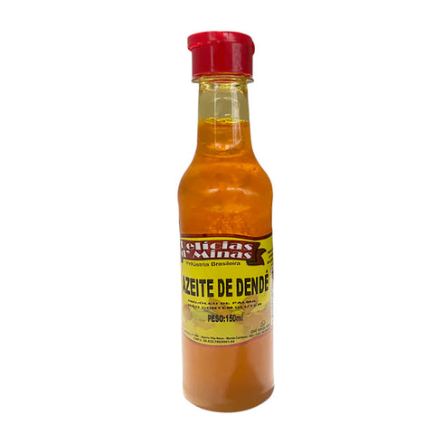 Delícia de Minas Azeite de Dendê 150 ml – Brazilian Palm Oil for Traditional Cooking