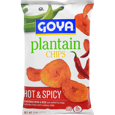 Goya Hot & Spicy Plantain Chips 142 g (5 oz)